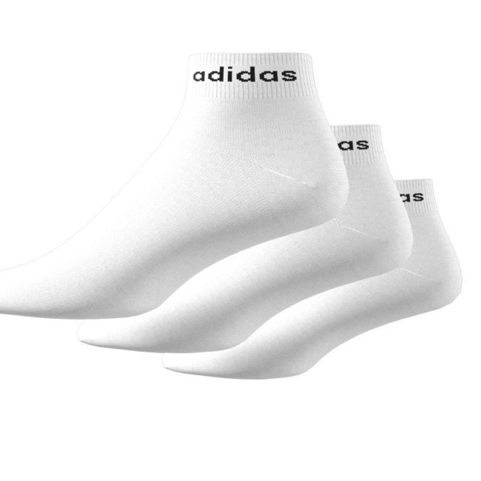 Ponožky adidas biele 3 páry HC ANKLE 3PP GE1381