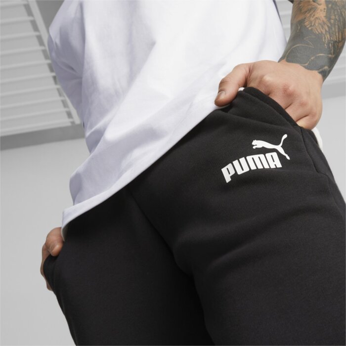 Tepláky PUMA čierne ESS Logo Pants TR cl 586716 01