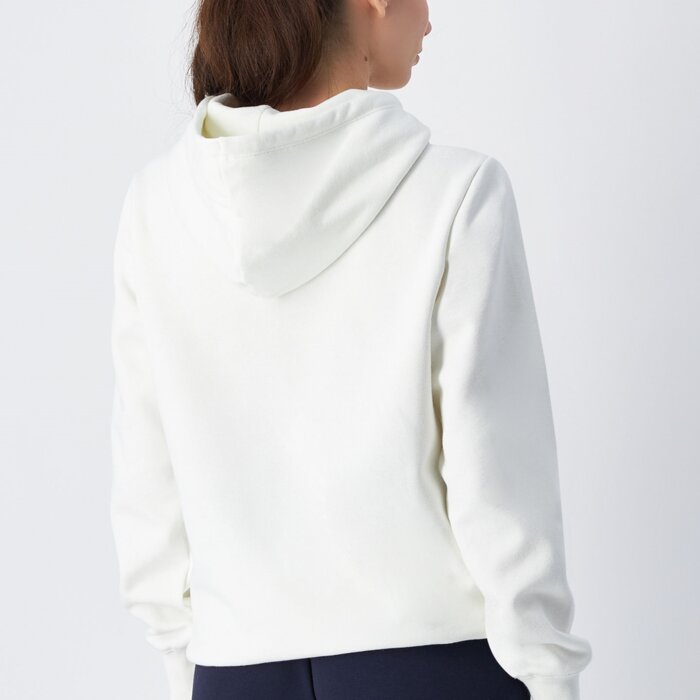 Mikina CHAMPION biela Hooded Sweatshirt 117529 WW001 WHT