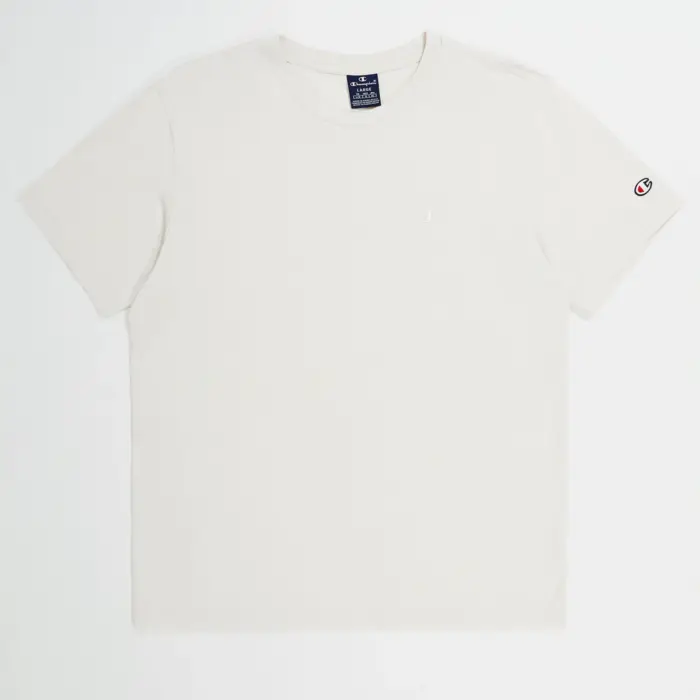 Tričko CHAMPION krémové Crewneck T Shirt 219874 YS137 WGY