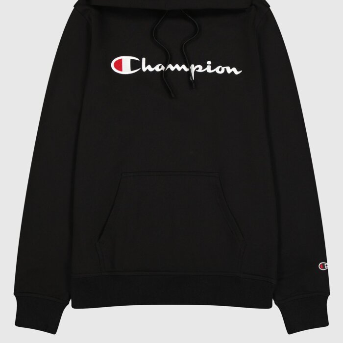 Mikina CHAMPION čierna Hooded Sweatshirt 220253 KK001 NBK