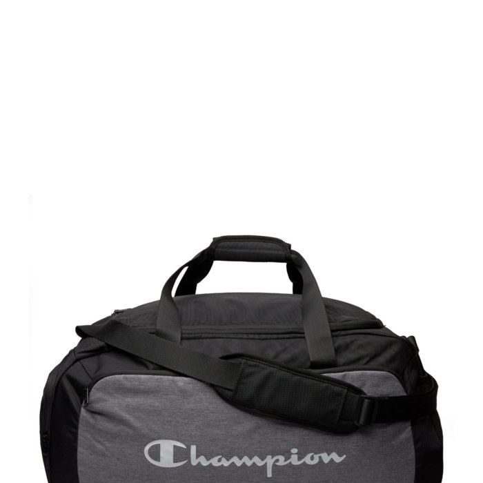 Taška Champion čierno/sivá Medium Duffel Bag 802390 KK001 NBK/NBK/ZDGRM